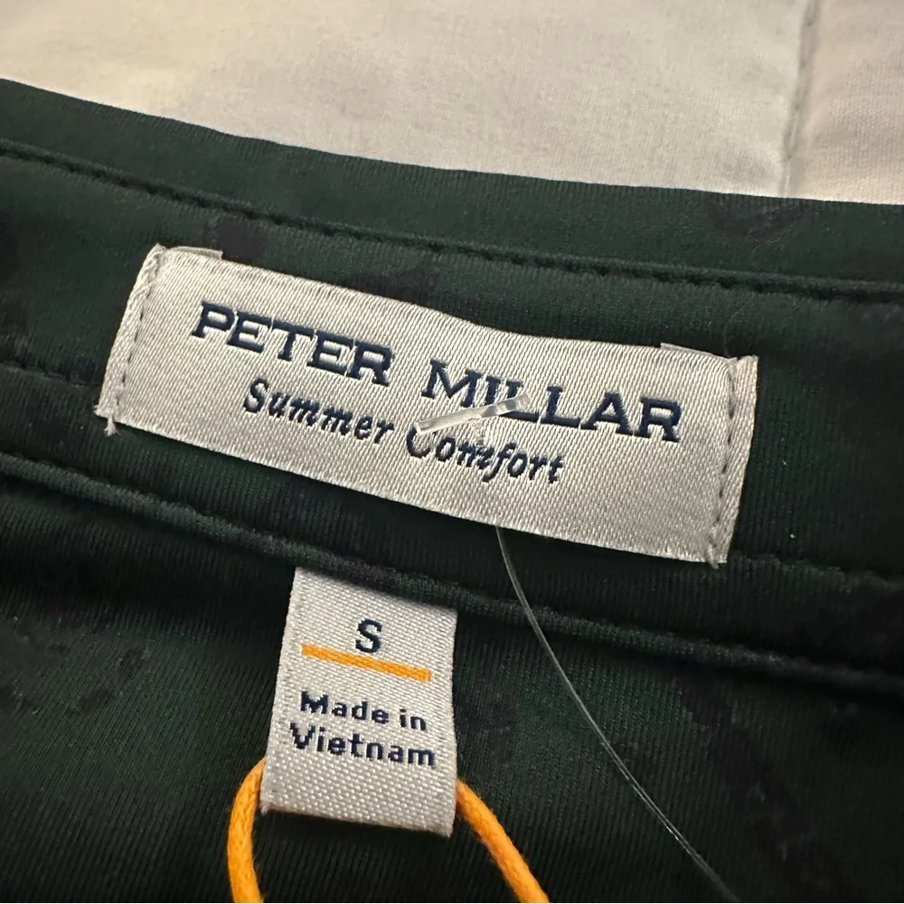 Peter Millar Summer Comfort Golf Polo | Men’s Small | $110 | Green | NEW